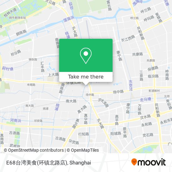 E68台湾美食(环镇北路店) map