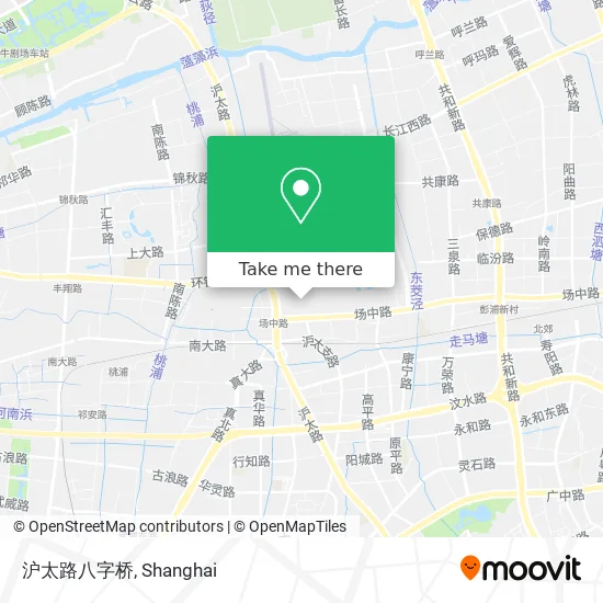 沪太路八字桥 map