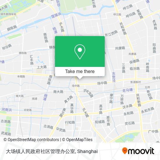 大场镇人民政府社区管理办公室 map