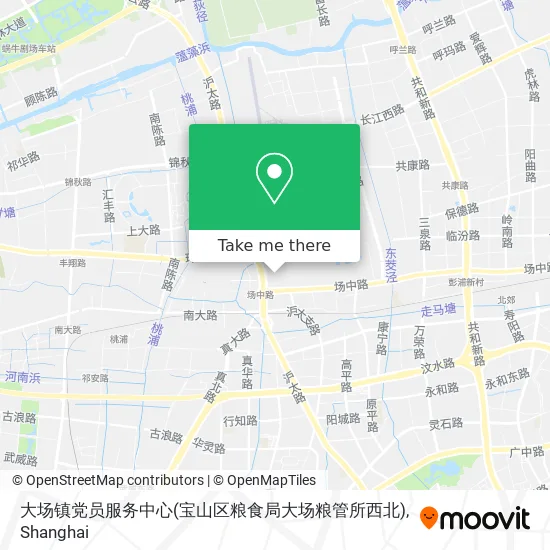 大场镇党员服务中心(宝山区粮食局大场粮管所西北) map