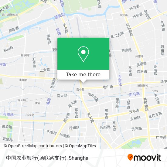 中国农业银行(场联路支行) map