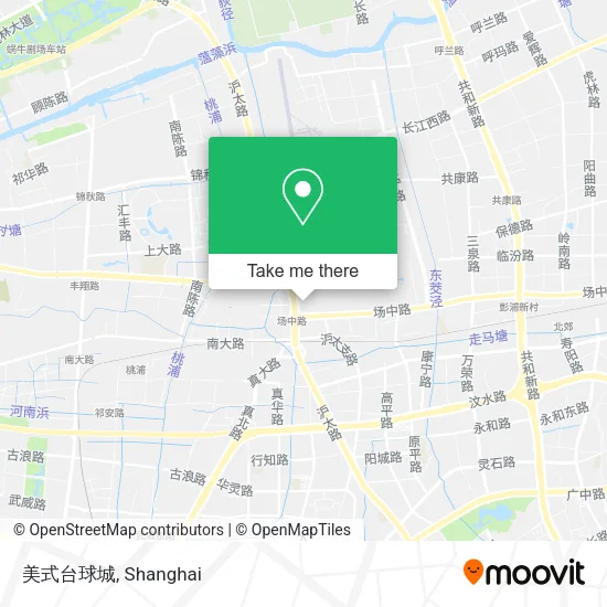 美式台球城 map