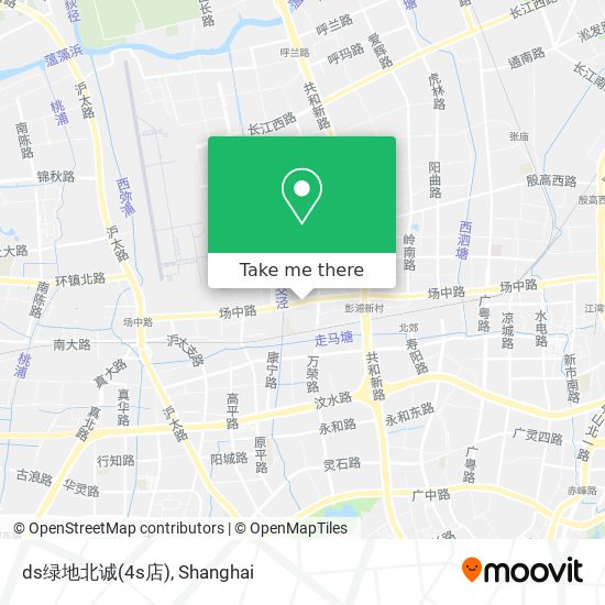 ds绿地北诚(4s店) map
