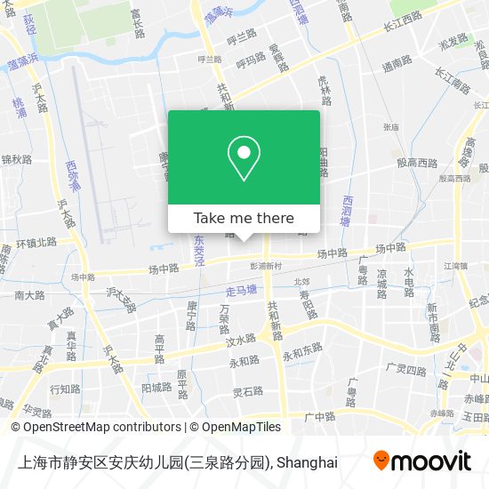 上海市静安区安庆幼儿园(三泉路分园) map