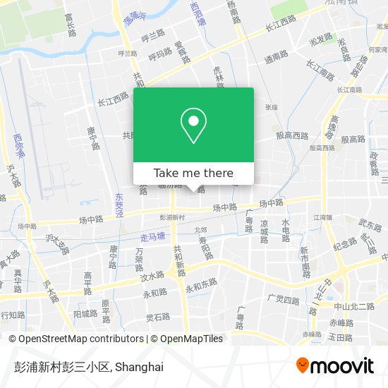 彭浦新村彭三小区 map