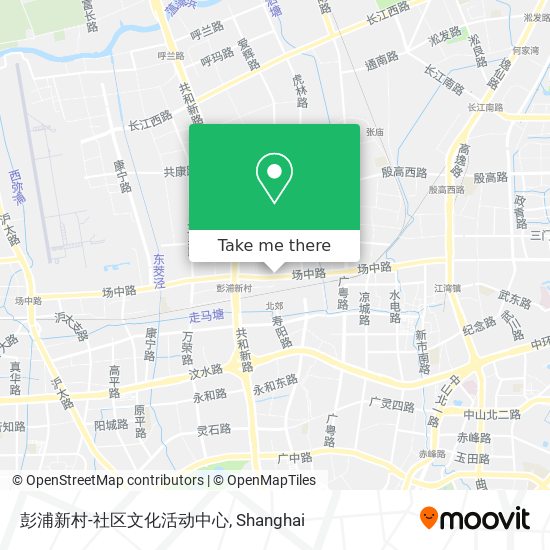 彭浦新村-社区文化活动中心 map