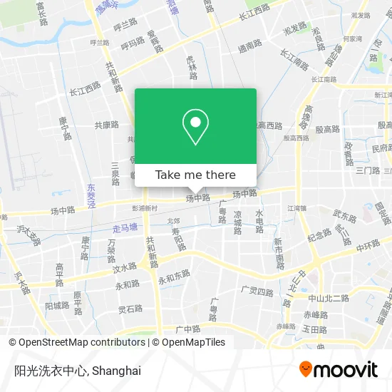 阳光洗衣中心 map