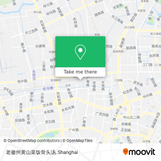 老徽州黄山菜饭骨头汤 map