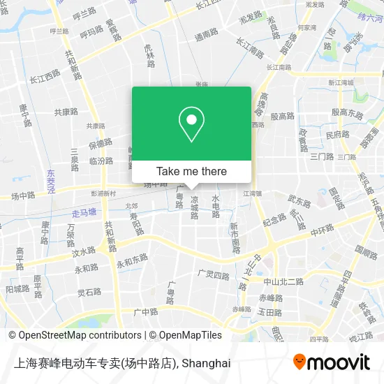 上海赛峰电动车专卖(场中路店) map