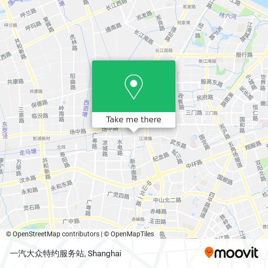 一汽大众特约服务站 map