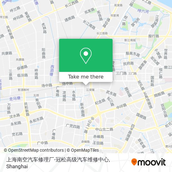 上海南空汽车修理厂-冠松高级汽车维修中心 map