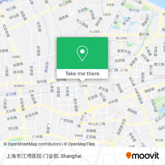 上海市江湾医院-门诊部 map