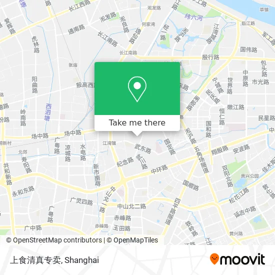 上食清真专卖 map