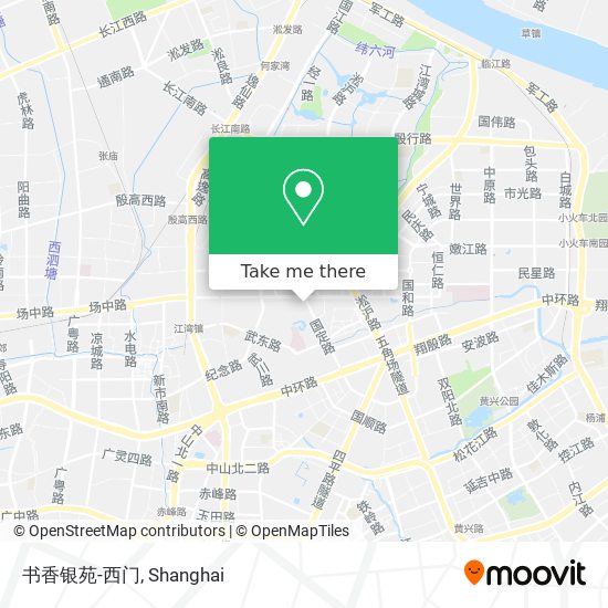 书香银苑-西门 map