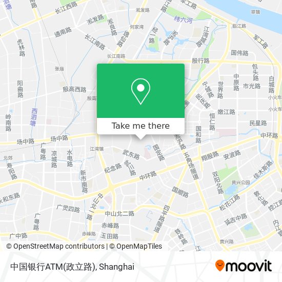 中国银行ATM(政立路) map
