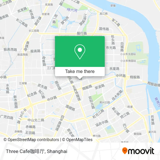 Three Cafe咖啡厅 map
