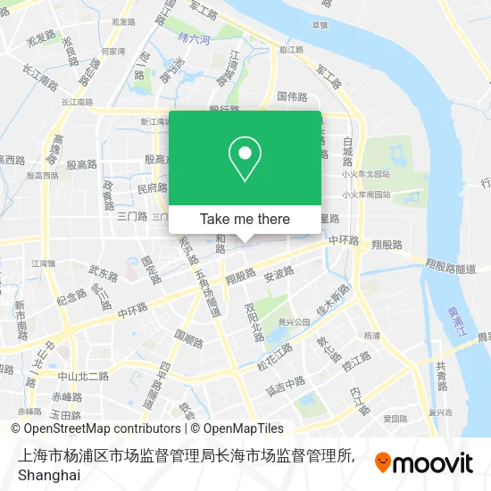 上海市杨浦区市场监督管理局长海市场监督管理所 map