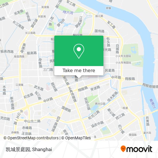 凯城景庭园 map