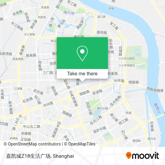 嘉凯城Z18生活广场 map
