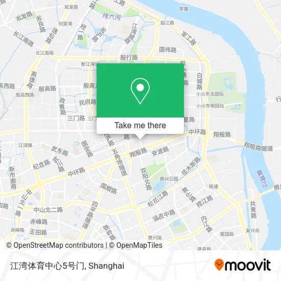 江湾体育中心5号门 map