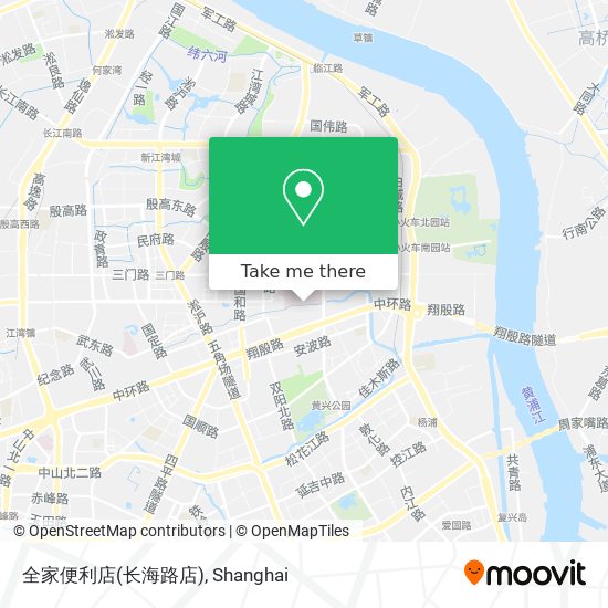 全家便利店(长海路店) map