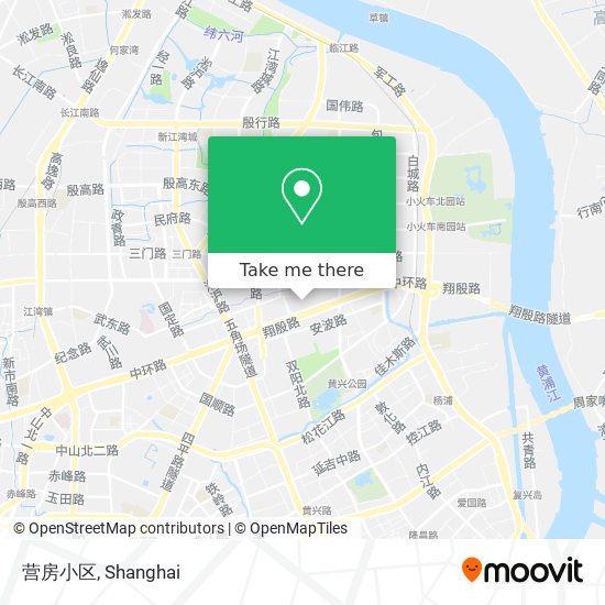 营房小区 map