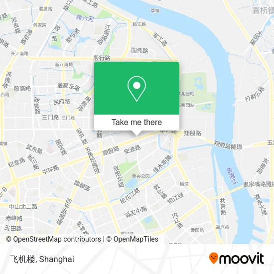 飞机楼 map