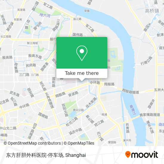 东方肝胆外科医院-停车场 map