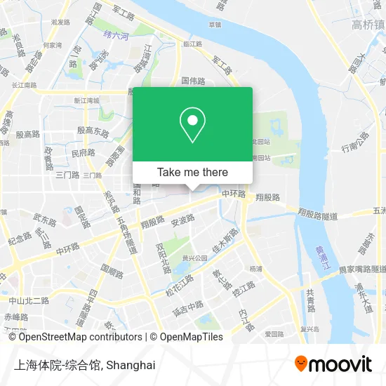 上海体院-综合馆 map
