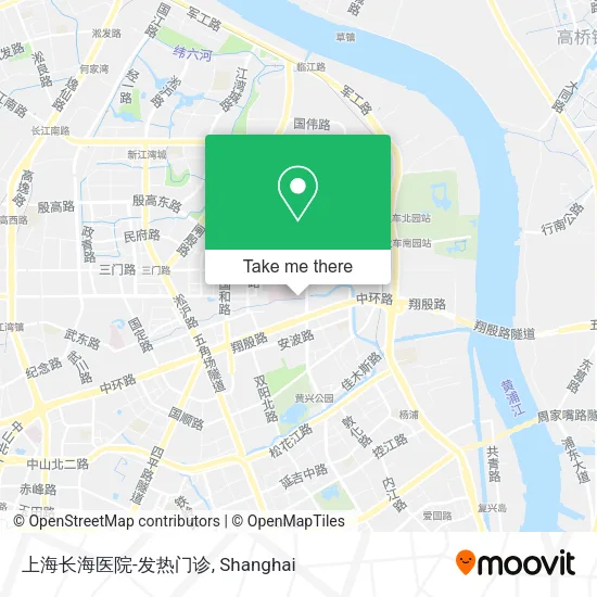 上海长海医院-发热门诊 map