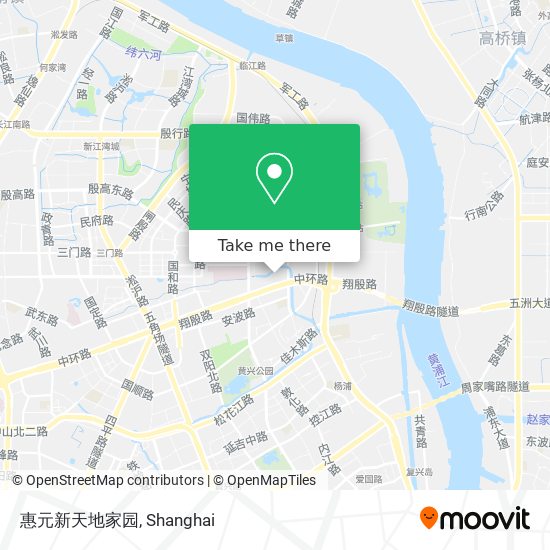 惠元新天地家园 map