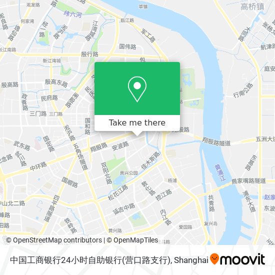 中国工商银行24小时自助银行(营口路支行) map