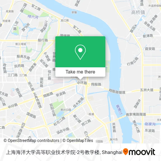 上海海洋大学高等职业技术学院-2号教学楼 map