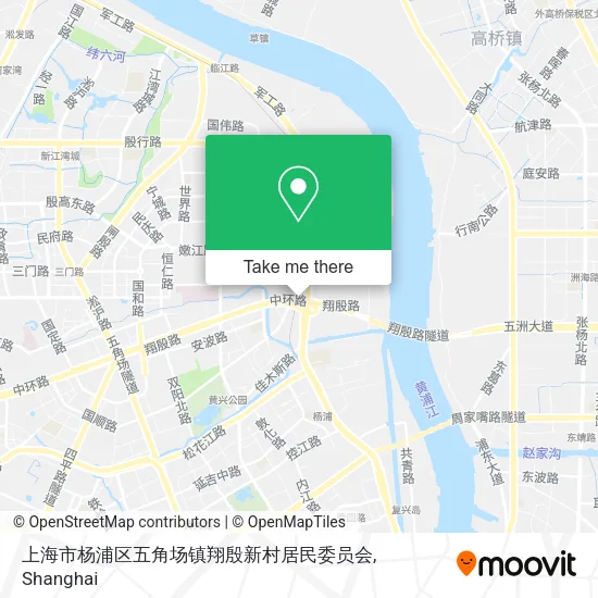 上海市杨浦区五角场镇翔殷新村居民委员会 map