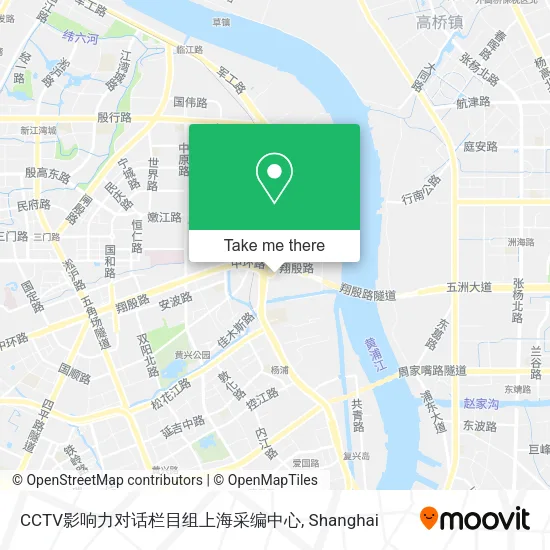 CCTV影响力对话栏目组上海采编中心 map