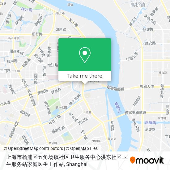 上海市杨浦区五角场镇社区卫生服务中心洪东社区卫生服务站家庭医生工作站 map
