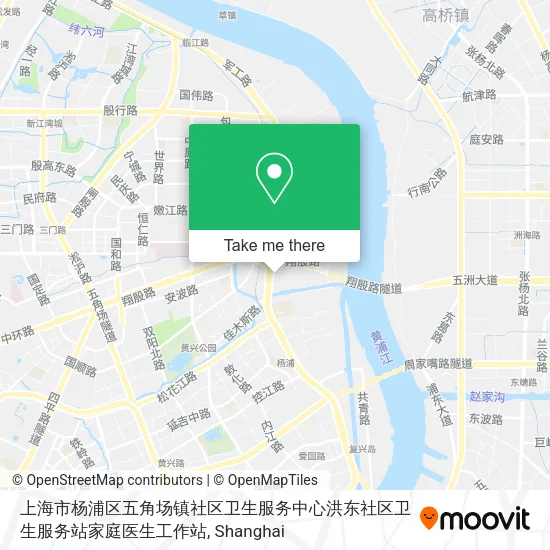 上海市杨浦区五角场镇社区卫生服务中心洪东社区卫生服务站家庭医生工作站 map