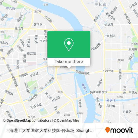 上海理工大学国家大学科技园-停车场 map