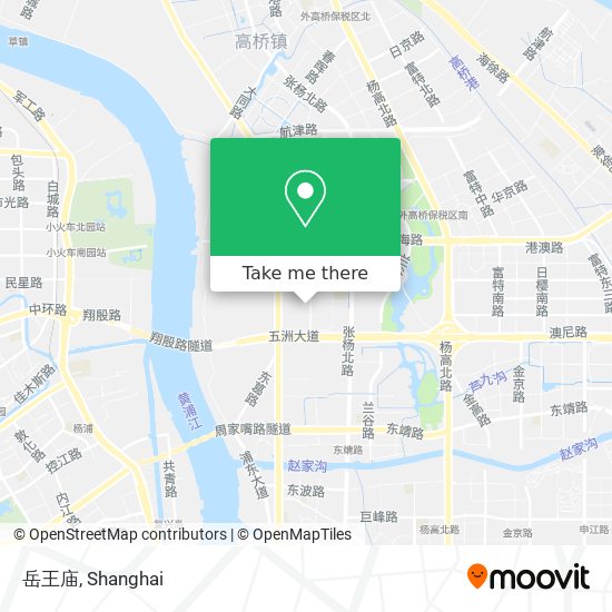 岳王庙 map