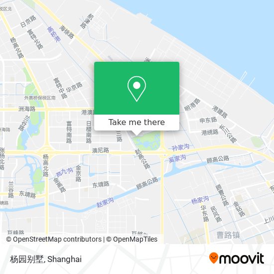 杨园别墅 map