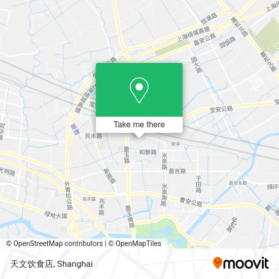 天文饮食店 map