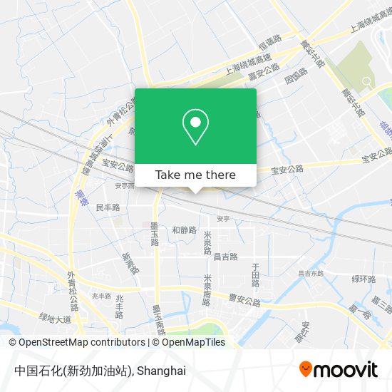 中国石化(新劲加油站) map