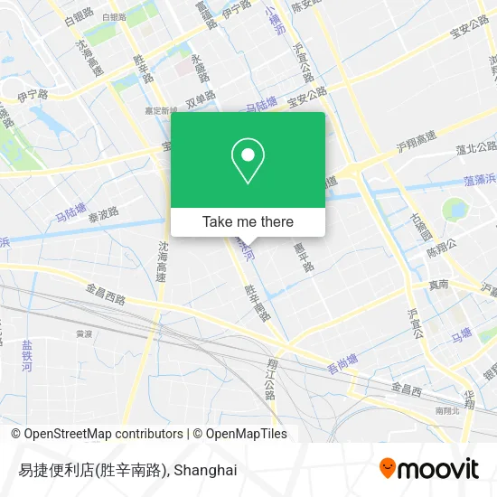易捷便利店(胜辛南路) map