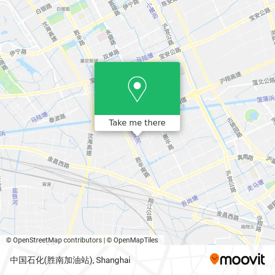 中国石化(胜南加油站) map