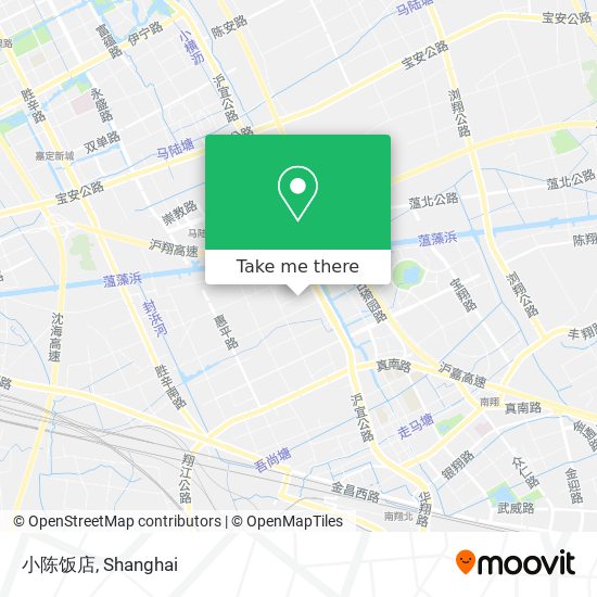 小陈饭店 map