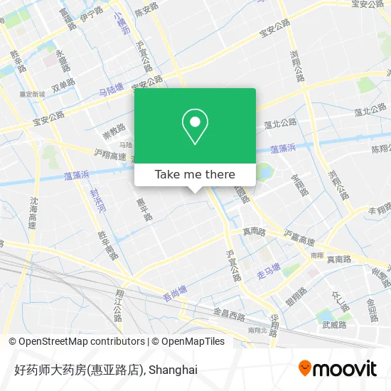 好药师大药房(惠亚路店) map