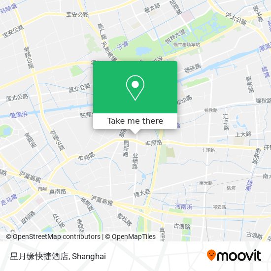 星月缘快捷酒店 map