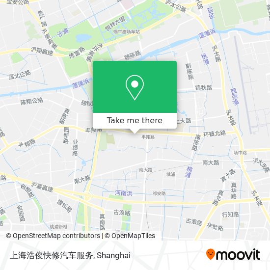 上海浩俊快修汽车服务 map