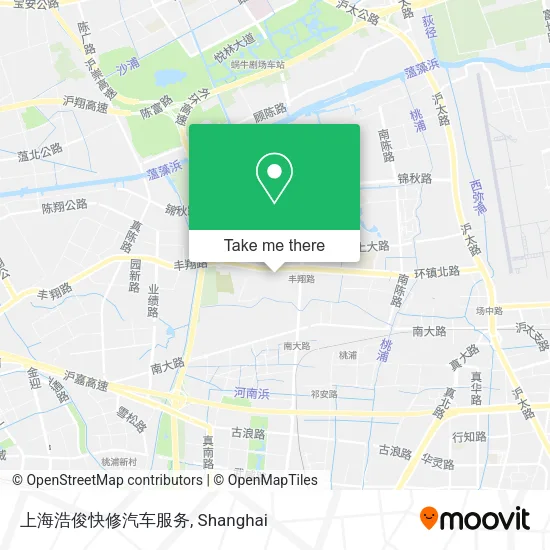 上海浩俊快修汽车服务 map