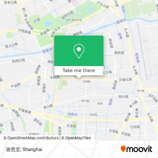 谢恩堂 map